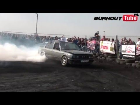 Palenie gumy BMW E30 320 "STERYD" (3) - Majówka z BMW 2016 #50