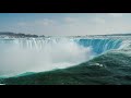 Niagara Falls 4K Horseshoe Falls Relaxing Waterfall Sounds For Study Meditation And Relaxation