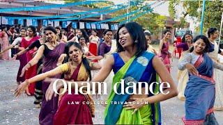 ഒരു തകർപ്പൻ ഓണം ഡാൻസ് onam dance. Government law college trivandrum. #onam #dance #onamcelebration