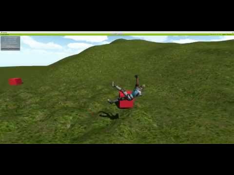 Drag rigidbody ragdoll in Unity