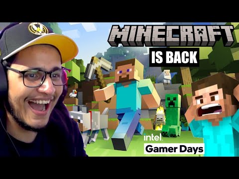 Live Insaan - Doing Some Minecraft Challenges *Giveaways* - Intel Gamer Days #ad