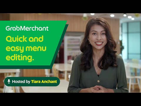 How the GrabMerchant Menu Editor, Order Editor and ... - YouTube