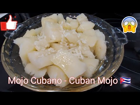 Cuban Garlic Mojo Recipe | Mojo Cubano con Ajo y Limón for Yuca & More