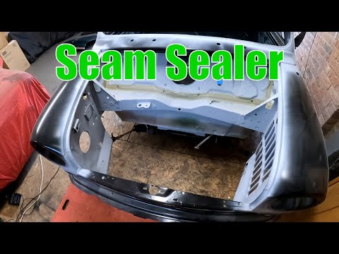 Seam Sealer & Subframe Strip - Classic Mini Workshop - Racing Green Pt.40