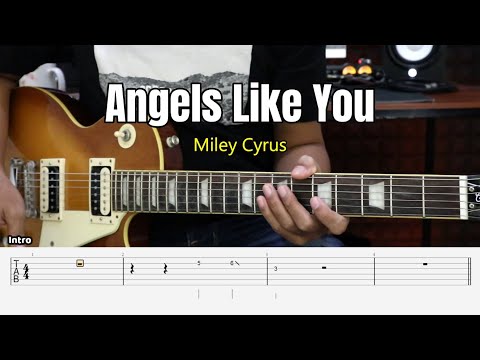 Angels Like You - Miley Cyrus - Guitar Instrumental Cover + Tab