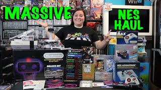 MASSIVE Nintendo Entertainment System (NES) Haul! - Black Box Games, Hang Tab/Sticker Seal/5 Screw!