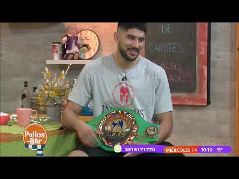 Javier Aparicio, continental kickboxing champion, is looking for a sponsor to travel to the world...