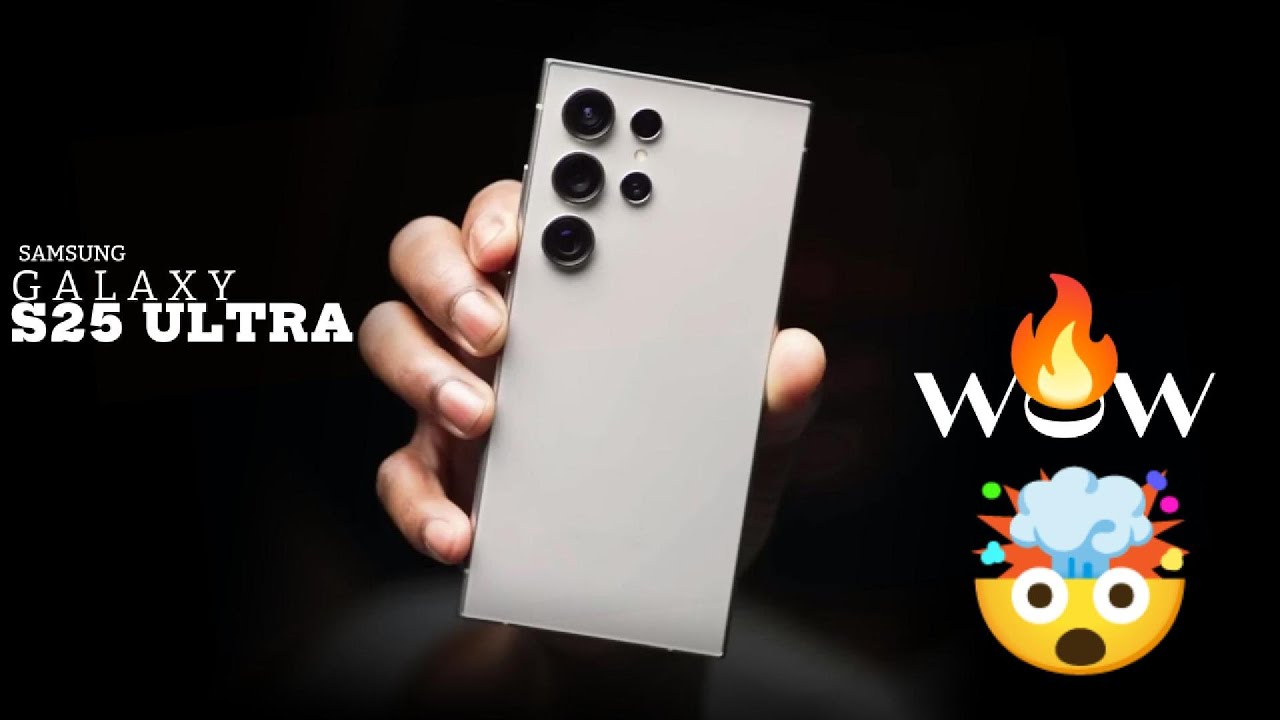 Samsung Galaxy S25 Ultra: WOW! A Stunning New Look! 😲✨