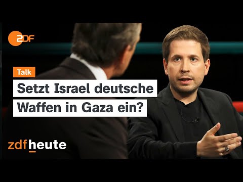Kühnert: Keine deutschen Waffen in Rafah | Markus Lanz vom 29. Mai 2024