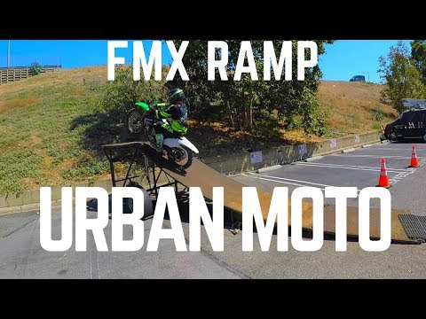 URBAN MOTOCROSS FMX RAMP PARKING LOT JUMP V.Log 1
