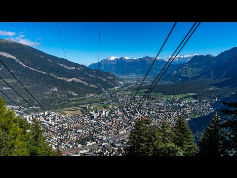 Traditional Glacier Express; Chur & Brambruesch Cable Car