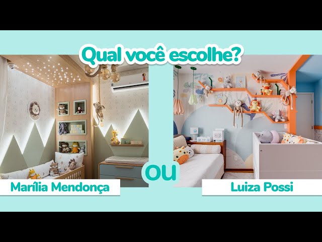 QUAL QUARTO DE BEBÊ VOCÊ ESCOLHE?  | GRÃO DE GENTE
