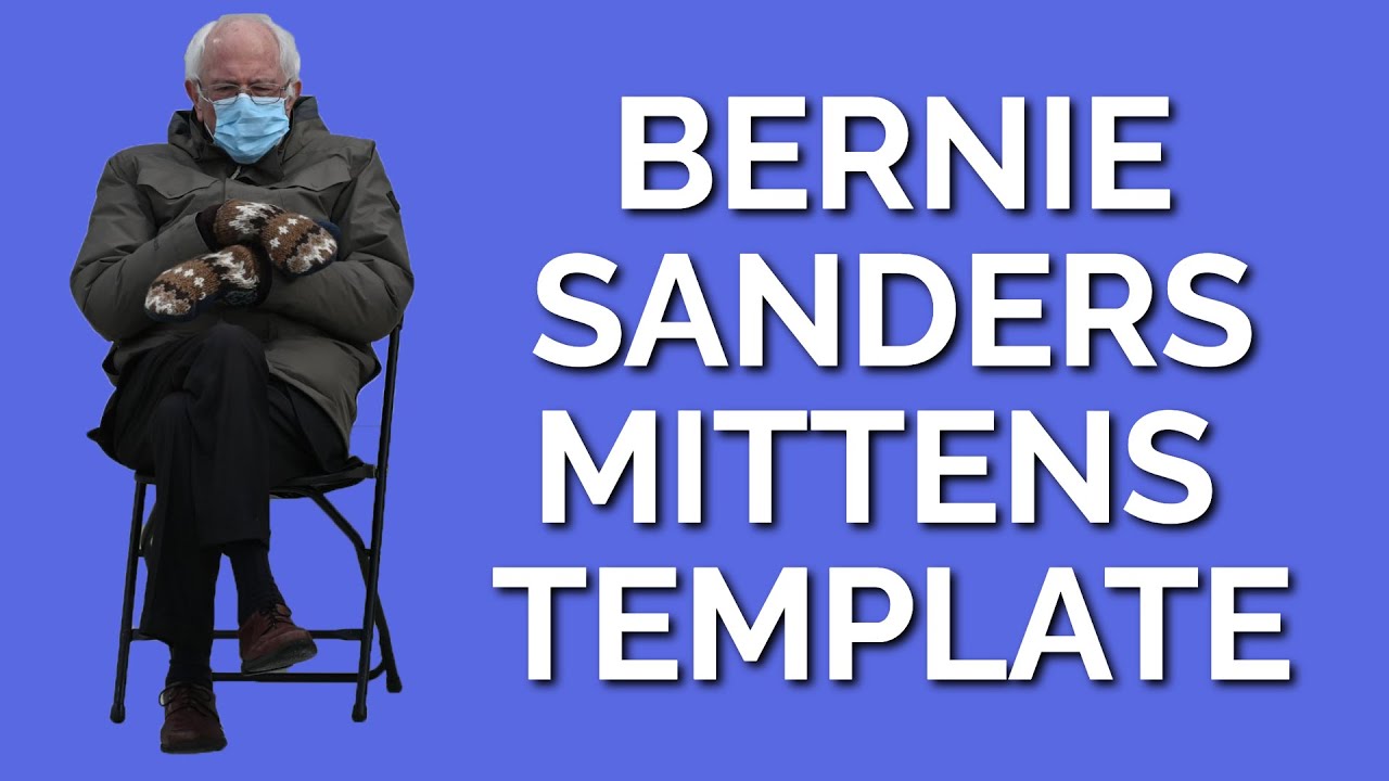 How to Make The Bernie Sanders in Mittens Chair Meme (Easy Template)