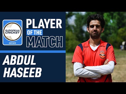 POTM Match 53: A.Haseeb - DCC vs REA | ECS Hungary, 2024 | 25 Jul 2024 | ECS24.681