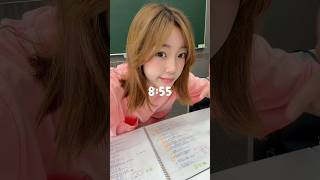 お仕事と両立！大学初めての期末テストvlog✨#shorts #vlog