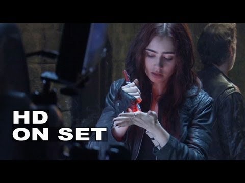 Thumbnail of the video: The Mortal Instruments: City of Bones: Behind the Scenes Part 3 of 3 (Broll)