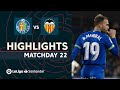 Highlights Getafe CF vs Valencia CF (1-0)