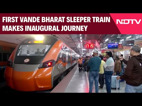 First Vande Bharat Sleeper Train Makes Inaugural Journey From Kamakhya to Howrah