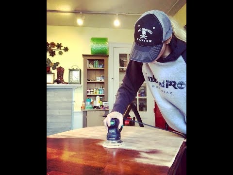 Start to Finish Restoring A Gate Leg Table