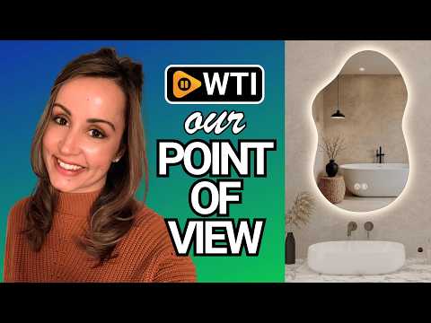 Irregular Cloud Shaped LED Bathroom Mirror - WTI product video review
