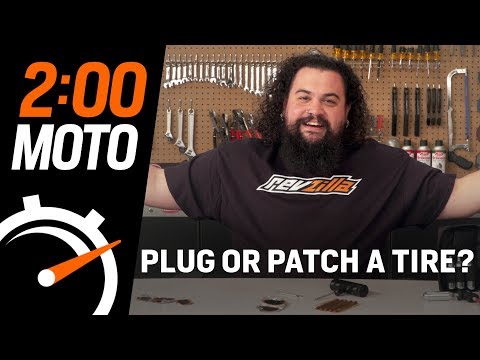 2 Minute Moto - Do I Need To Plug or Patch My Tire?