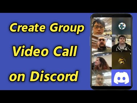 How to Create a Group Video Call in Discord Mobile | Make Group Video Call on Discord