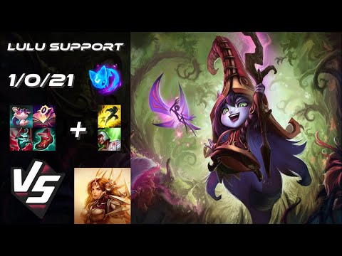 SUPPORT Lulu vs Leona - EU Challenger Patch 14.13