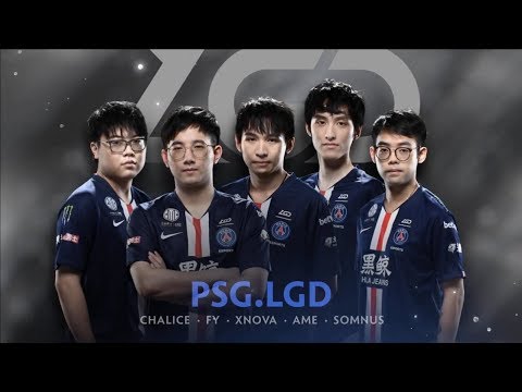 PSG.LGD Gaming Player Intro - International 2019 Dota 2