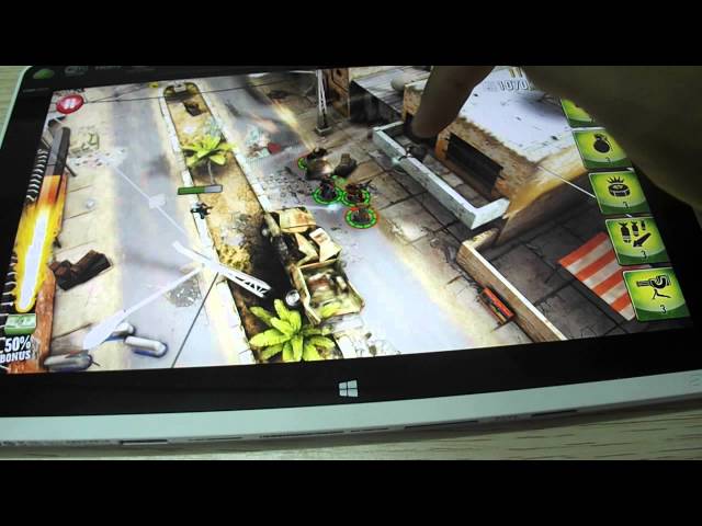   ทดสอบเล่นเกมบน ACER ICONIA W510