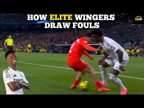 How Vinicius Junior Drew 2 Penalties | Elite Winger Breakdown 