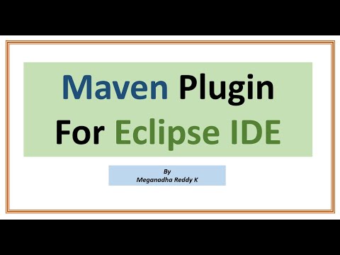 Maven Plugin For Eclipse : How to install Maven plugin for existing ...