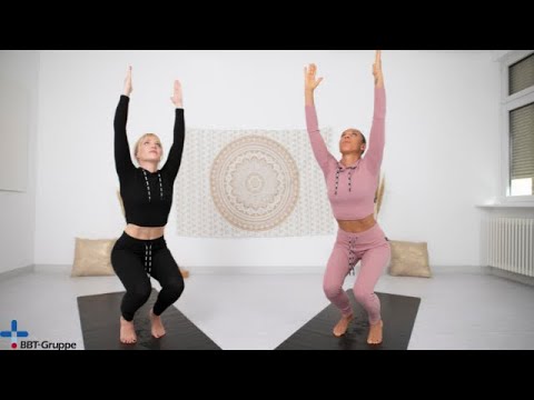 Yoga Übungen für die Pause:  Der Stuhl