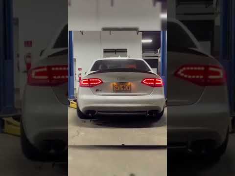 ROARING B8 S4 with VALVETRONIC Designs Exhaust #audi #s4 #car #cars #exhaust #valvetronic