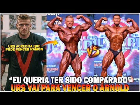 URS OPENS UP, BELIEVES HE WILL BEAT RAMON AT ARNOLD OHIO AND WANTED TO HAVE BEEN COMPARED AT OLYMPIA