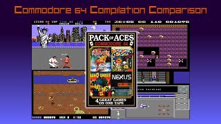 Commodore 64 Compilation Comparison: Pack of Aces (1990)