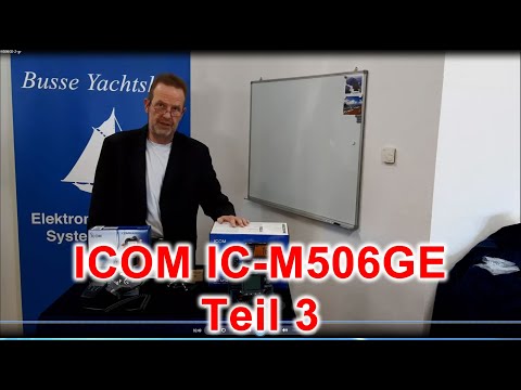 ICOM IC-M506GE Seefunk Anlage Teil 3 Anschlussadapter- Busse Yachtshop