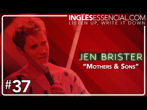 #37 (SLOW-Jen Brister "Mothers and sons") UNDERSTAND REAL ENGLISH - Listening em inglês #shorts