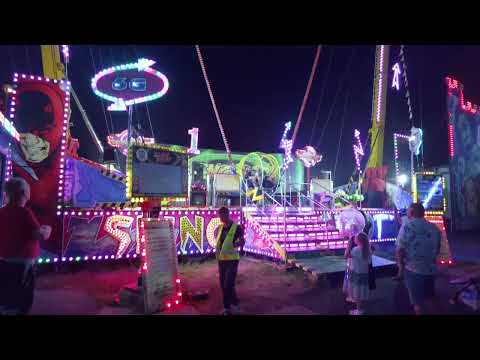 Wow! Wesołe miasteczko w Łebie! [4k]