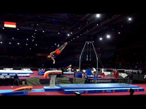 DEURLOO Bart (NED) - 2019 Artistic Worlds, Stuttgart (GER) - Qualifications Vault 1