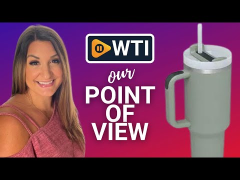 30 oz Tumbler with Handle and Straw - WTI product video review