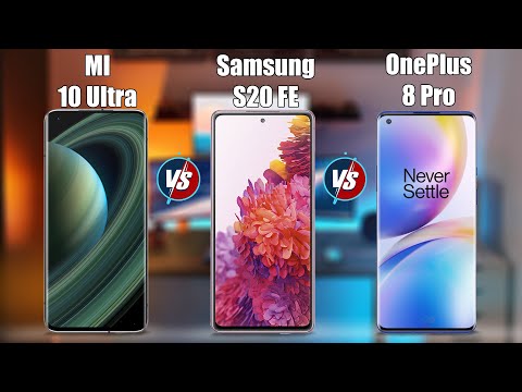 Samsung S20 FE vs Oneplus 8 Pro vs Mi 10 Ultra | Full comparison
