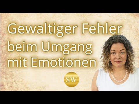 Umgang mit Emotionen | Gewaltiger Fehler 🚫