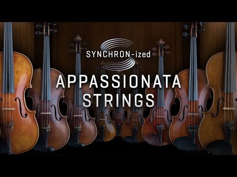 NEW: **Studio Series** SYNCHRON-ized Appassionata Strings Introduction