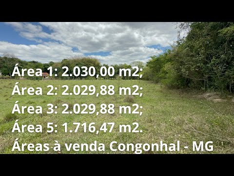 Terrenos Planos à Venda em Congonhal no Sul de Minas.