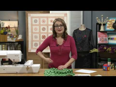 Absolute Beginner Machine Embroidery - Episode 207 - Special Occasion Napkins