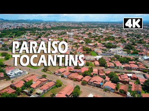 PARAÍSO DO TOCANTINS VISTA DE CIMA  |  4K