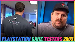 PlayStation Game Testers In 2003