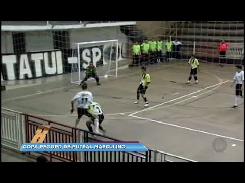 Copa Record de Futsal Masculino: veja alguns golaços em nove anos da competição