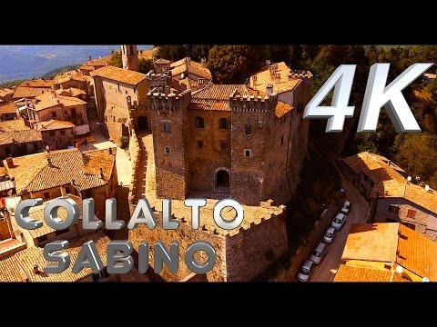 InFlight History 4K - "I Borghi più belli d'Italia" -  Collalto Sabino 4K (Rieti)
