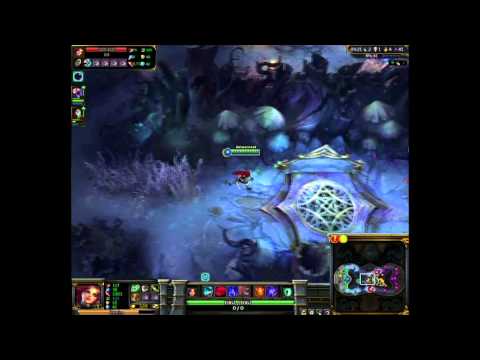 Katarina jungling in new twisted treeline/guide! | LOL!